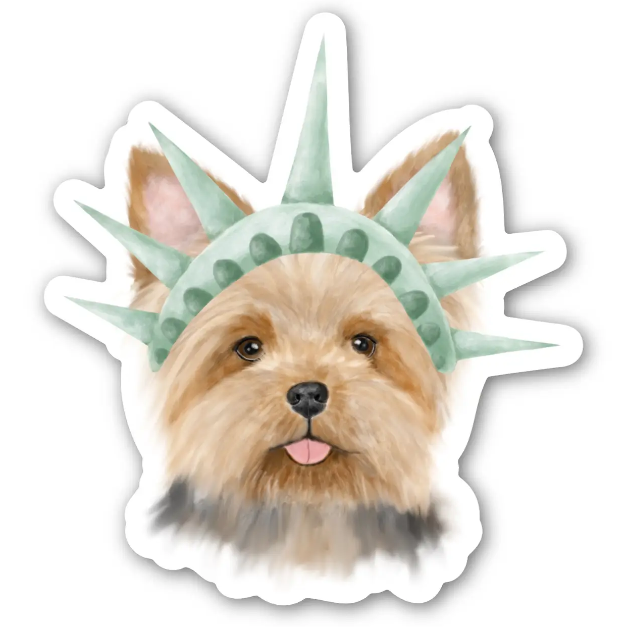 Watercolor Style Stickers Made in the USA