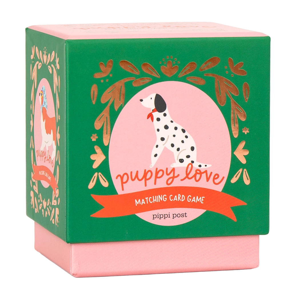 Dapper Dogs Puppy Love Matching Memory Card Game