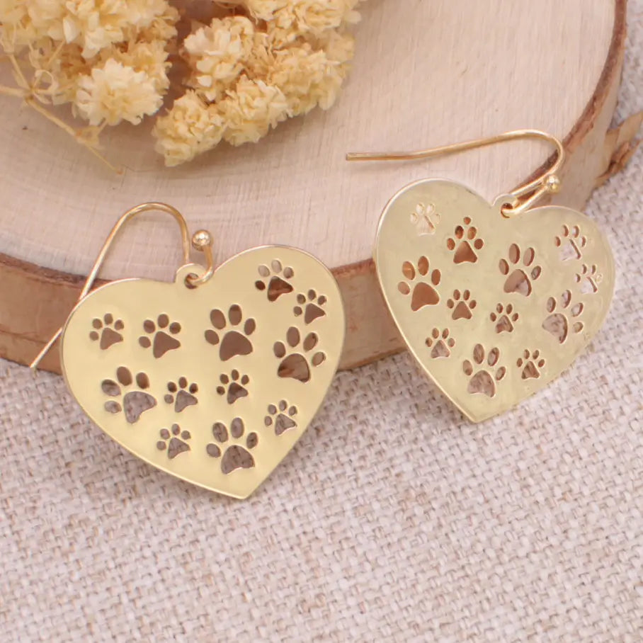 Floral & Dog Themed Earrings