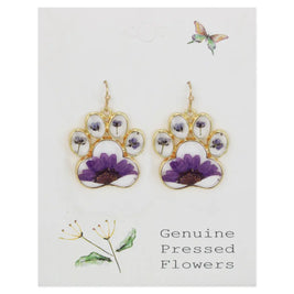 Floral & Dog Themed Earrings