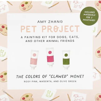 Pet Painting Project with Three Artist Inspired Palettes to Choose From!