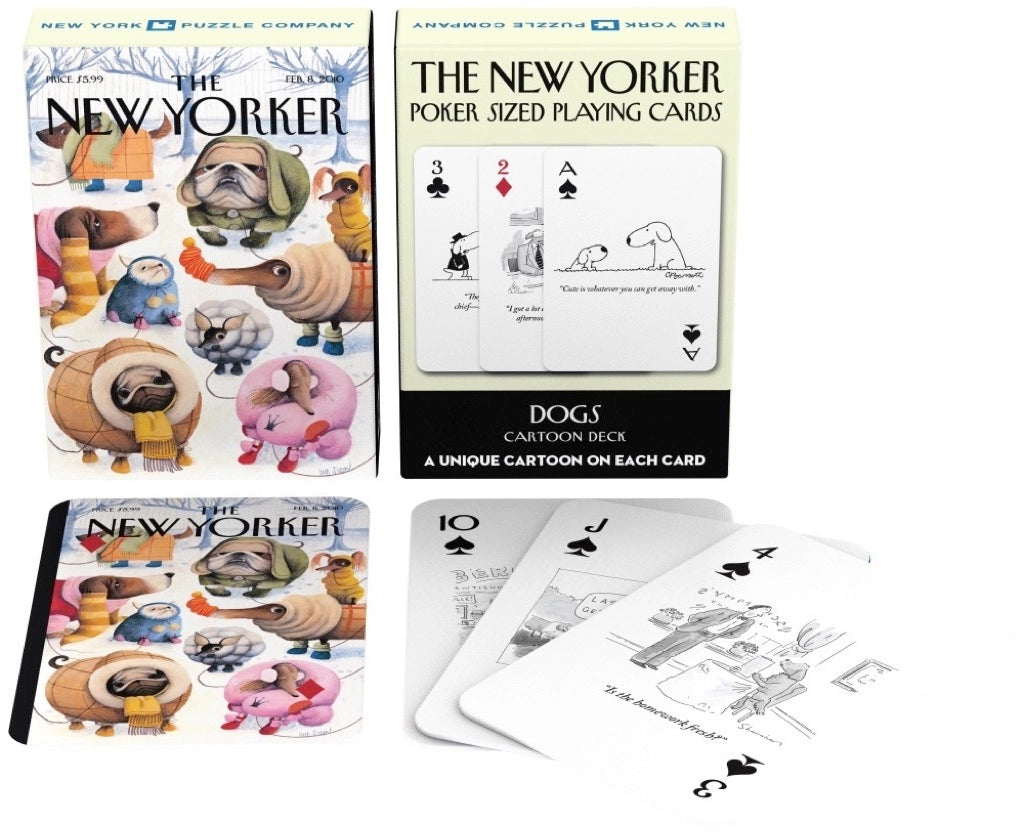 New Yorker Poker Sized Playing Cards by New York Puzzle Co.
