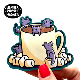 Colorful and Goofy Weatherproof Magnets
