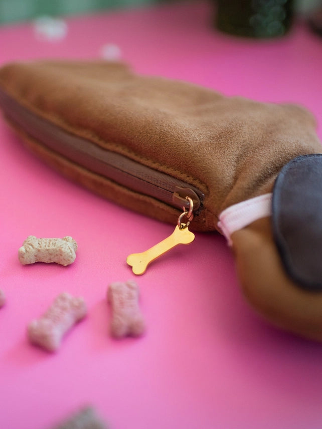 Dachshund Shaped Smell Proof Clutch