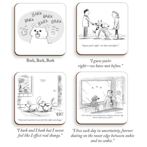 New Yorker Cartoon Coast Set of 4