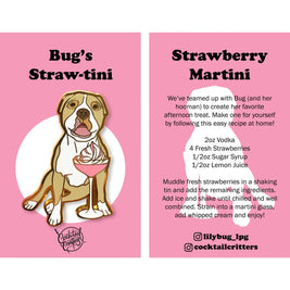 Dogs with Drinks Enamel Pins