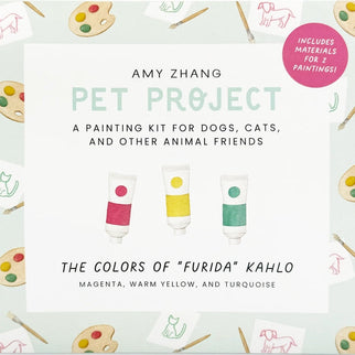 Pet Painting Project with Three Artist Inspired Palettes to Choose From!