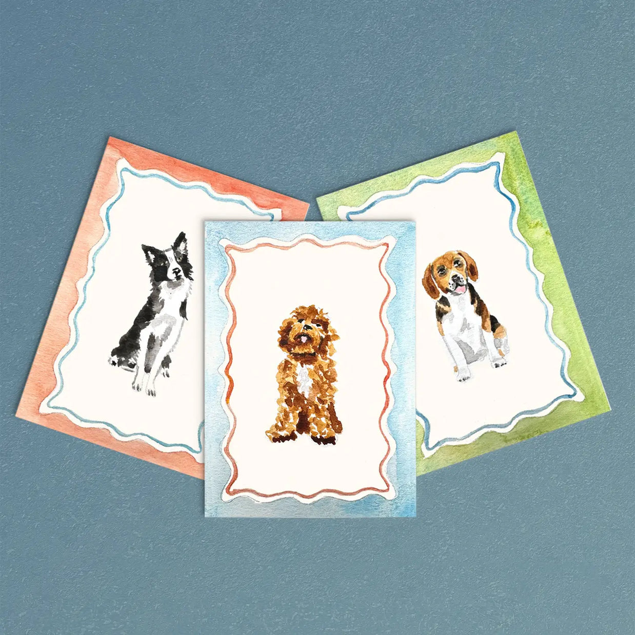Mini Watercolor Dog Painting Kit & Brush Pen