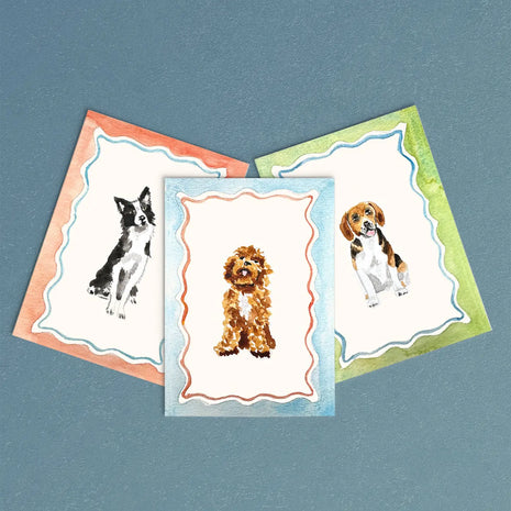Mini Watercolor Dog Painting Kit & Brush Pen
