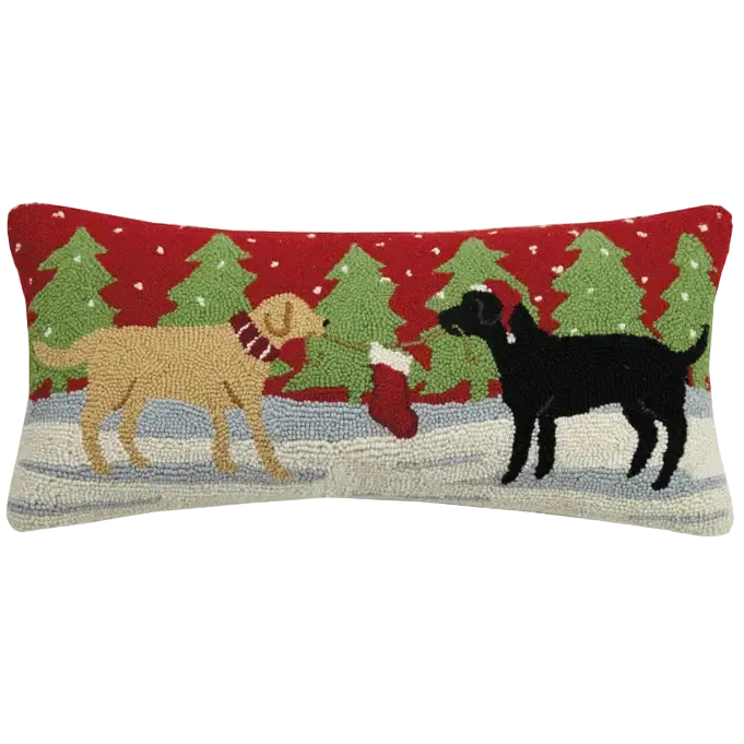 Hand Hook & Latch Holiday Pillows