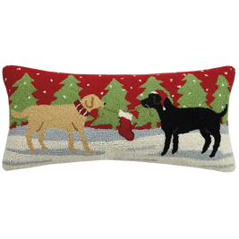 Hand Hook & Latch Holiday Pillows