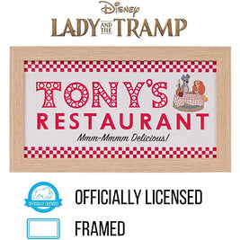 Lady and the Tramp Pizza Gel Coat Wall Decor