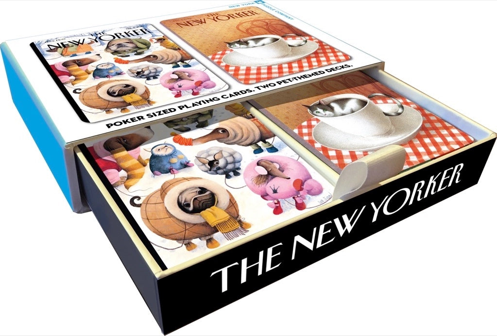 New Yorker Poker Sized Playing Cards by New York Puzzle Co.