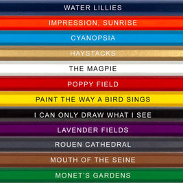 Canine and Artist Themed Colored Pencil Sets