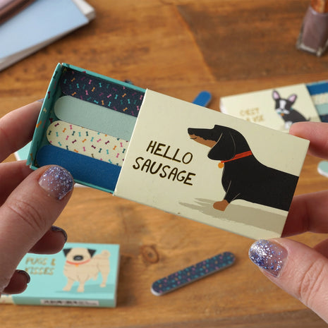 Assorted Matchbox Nail Files