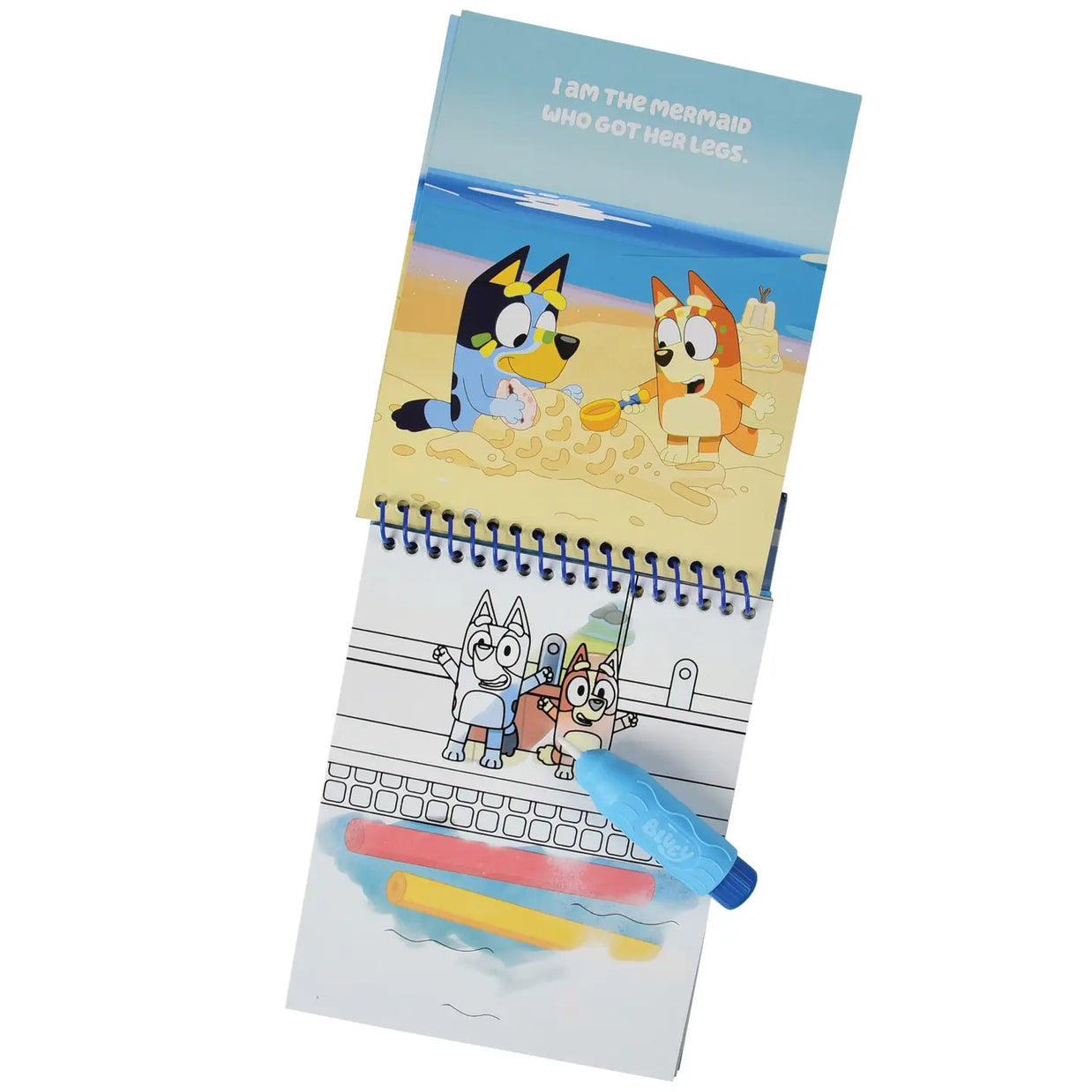 Bluey Made-By-Me Aqua Art Pad