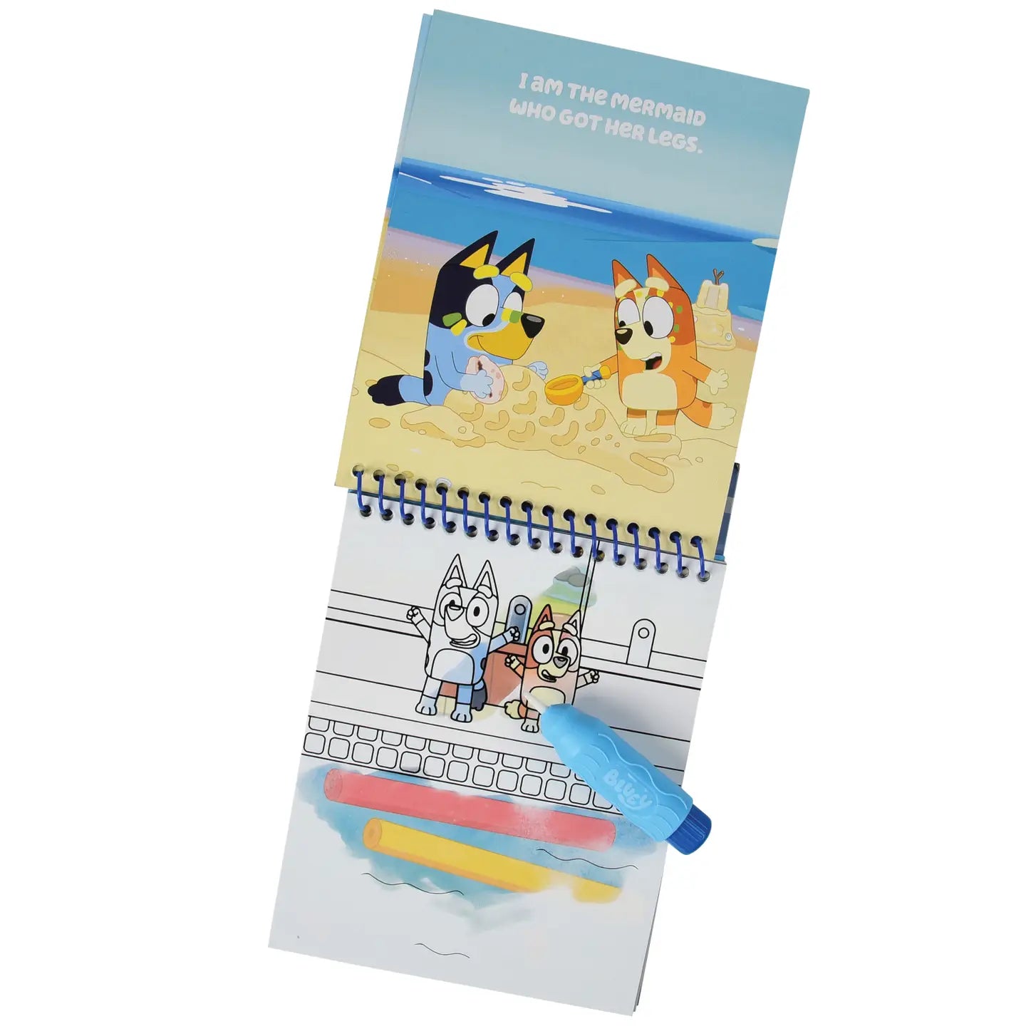 Bluey Made-By-Me Aqua Art Pad