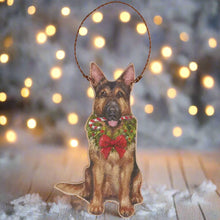 Load image into Gallery viewer, Holiday Dog Ornaments from Primitives by Kathy
