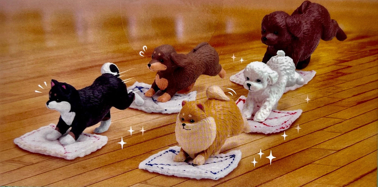 Cleaning Dog Figurine Blind Box