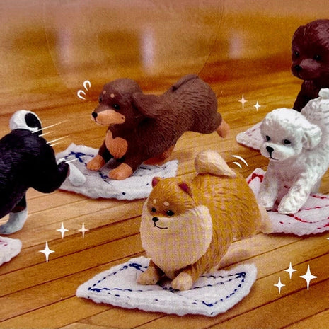 Cleaning Dog Figurine Blind Box