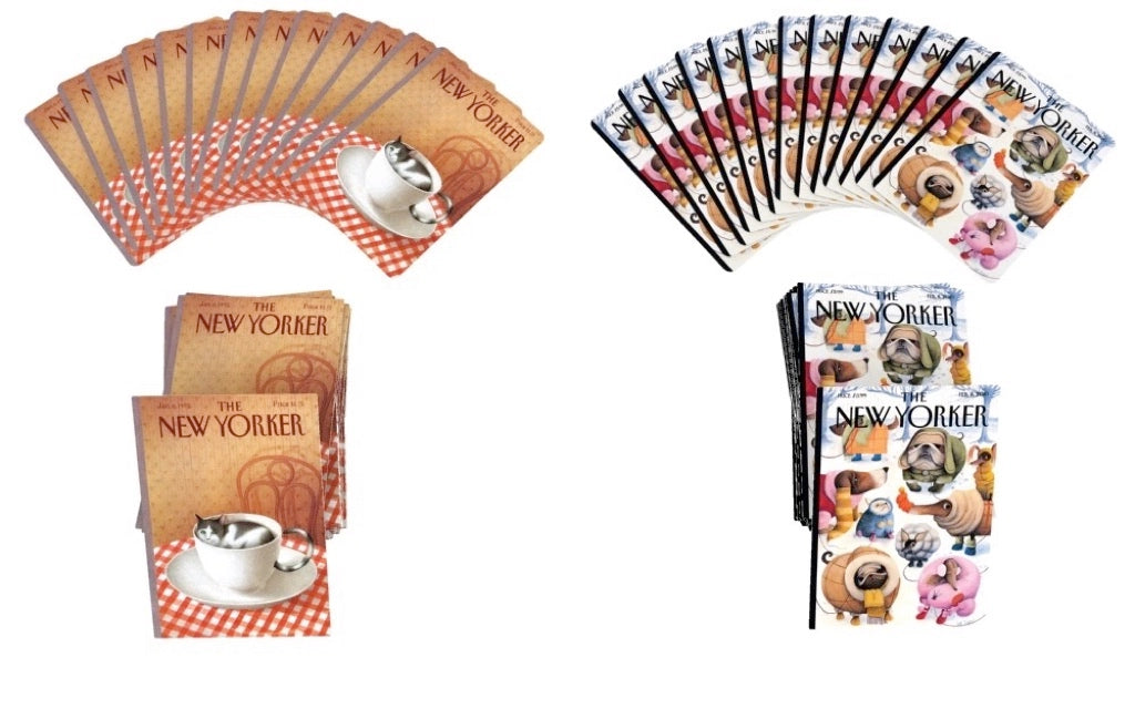New Yorker Poker Sized Playing Cards by New York Puzzle Co.