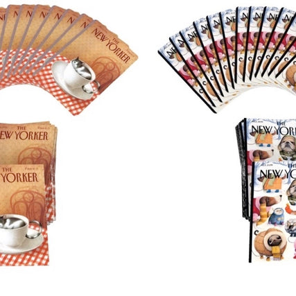 New Yorker Poker Sized Playing Cards by New York Puzzle Co.