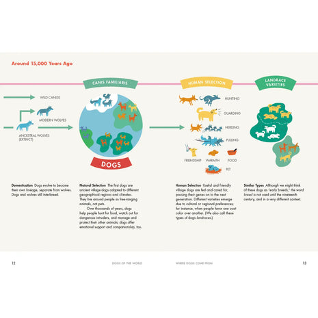 Illustrated Dog Behavioral and History Books