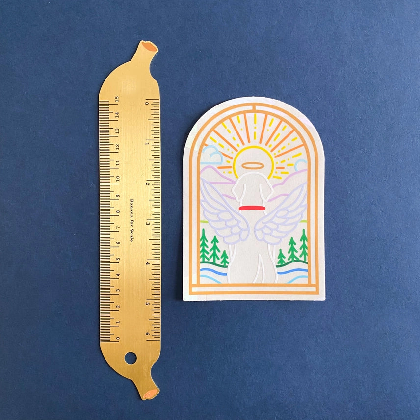 Pet Memorial Suncatcher Decal