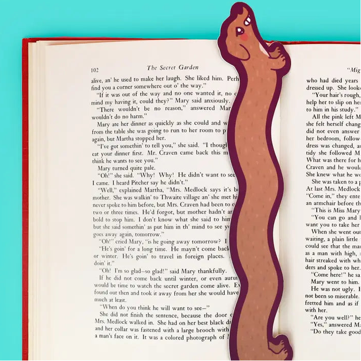 Long Dachshund Bookmark