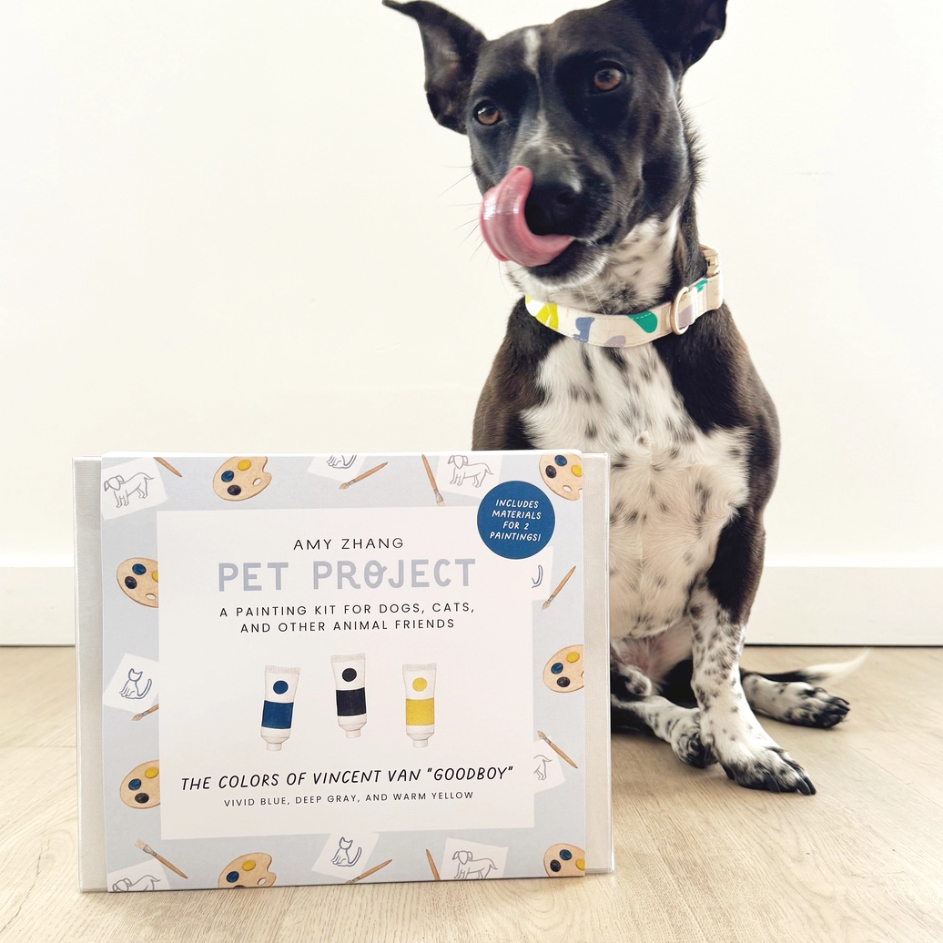 Pet Painting Project with Three Artist Inspired Palettes to Choose From!
