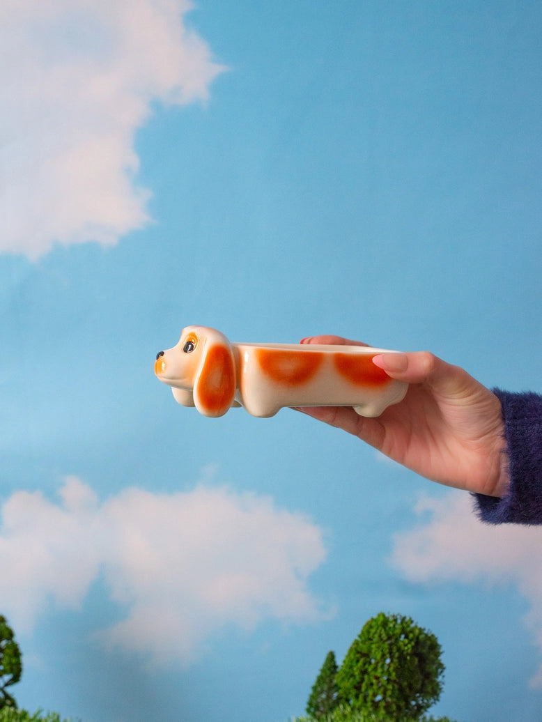 Vintage Inspired Dachshund Ash Tray