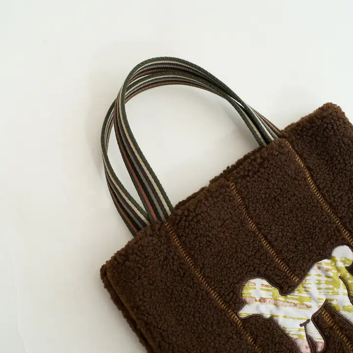 Faux Shearling Bags
