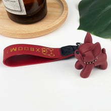 Load image into Gallery viewer, French Bulldog Keychain
