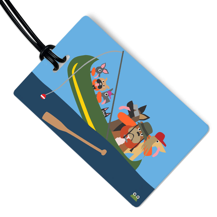 Dog Themed Luggage Tags from R. Nichols