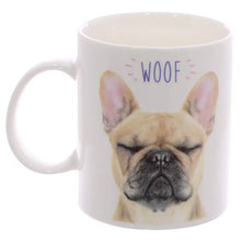 Load image into Gallery viewer, French Bulldog Porcelain Mug
