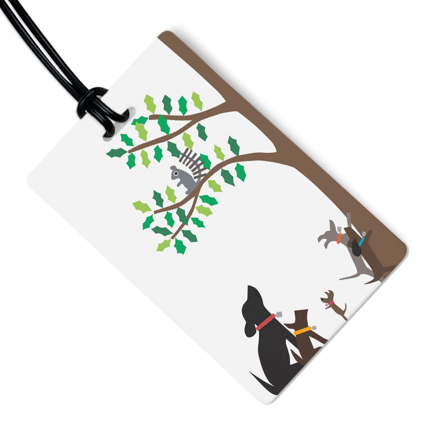 Dog Themed Luggage Tags from R. Nichols