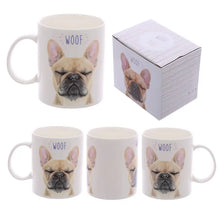 Load image into Gallery viewer, French Bulldog Porcelain Mug
