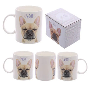 French Bulldog Porcelain Mug
