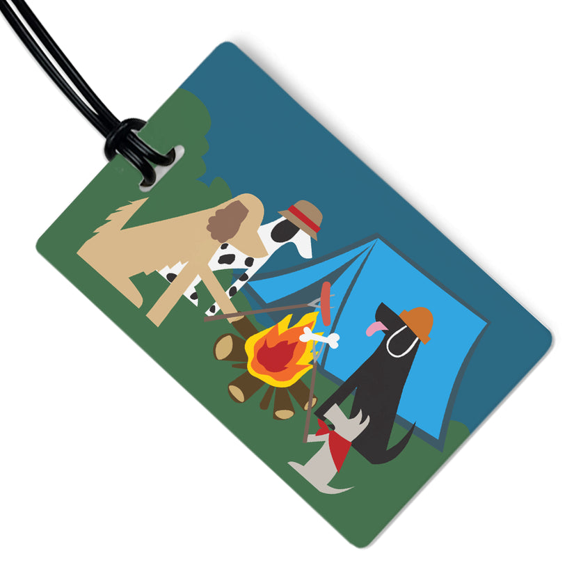 Dog Themed Luggage Tags from R. Nichols