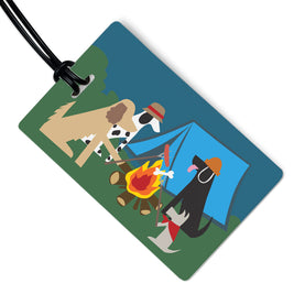 Dog Themed Luggage Tags from R. Nichols