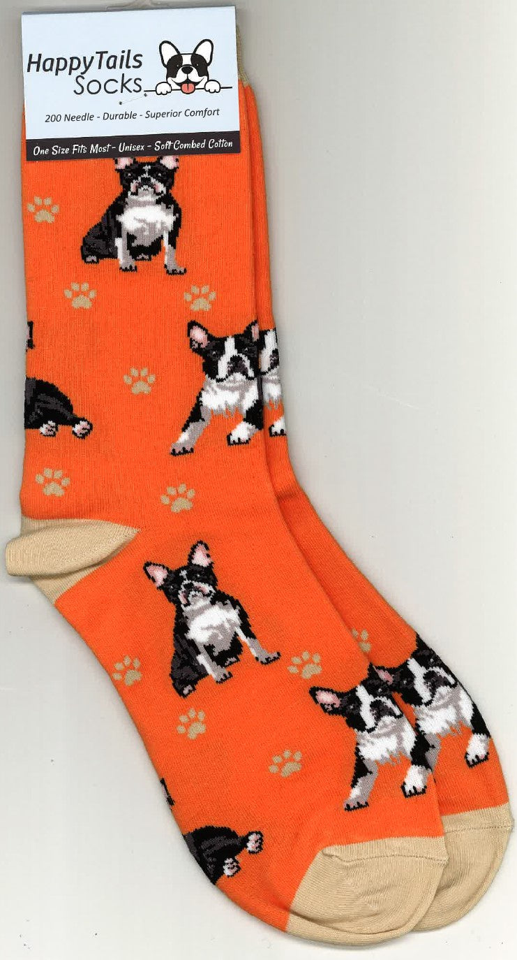 Boston Terrier Socks