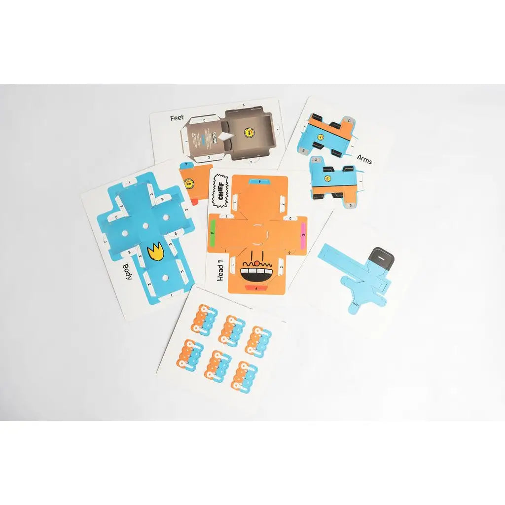 3D Paperboard Constructables by Cubles