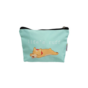 Life's Ruff Canvas Pouch