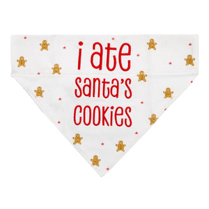 "I Ate Santa's Cookies" Bandana
