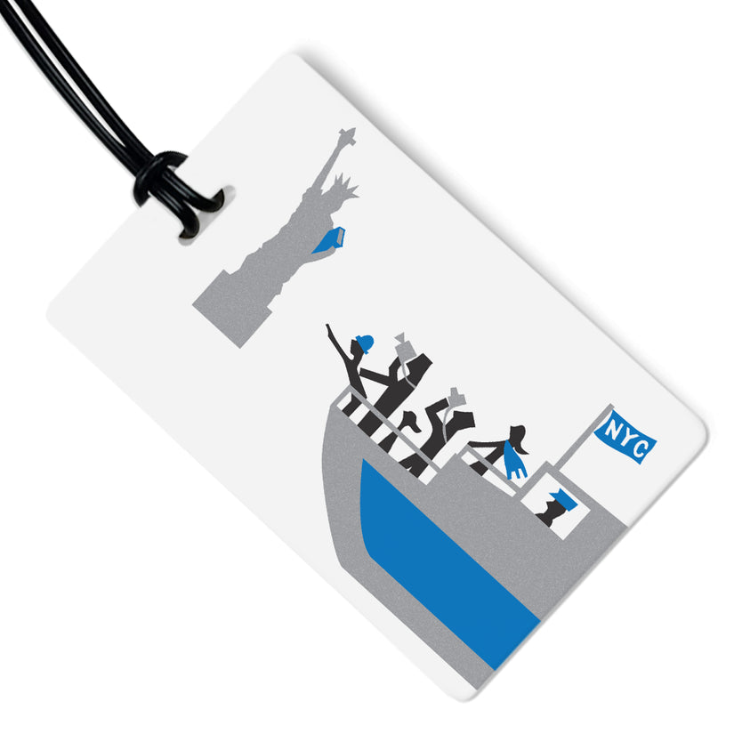 Dog Themed Luggage Tags from R. Nichols