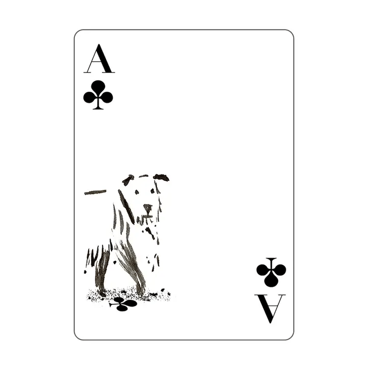 Pack of Dogs Playing Cards with art by John Littleboy