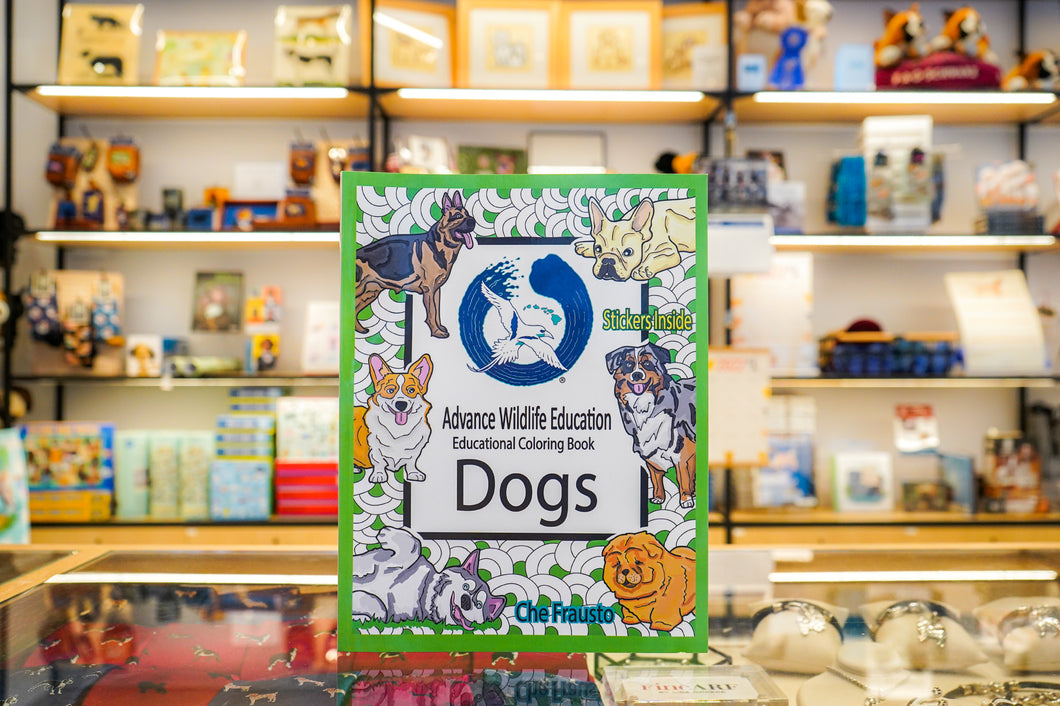 Dogs Educational Coloring Book by Che Frausto
