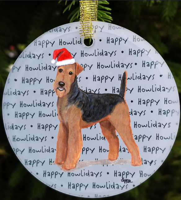 Crystal Disc Ornaments of over 45 Breeds!