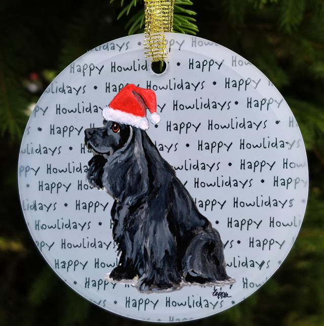 Crystal Disc Ornaments of over 45 Breeds!