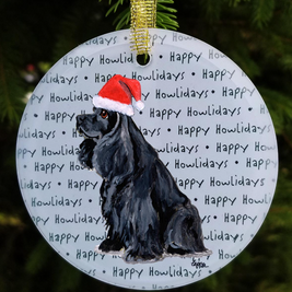 Crystal Disc Ornaments of over 45 Breeds!